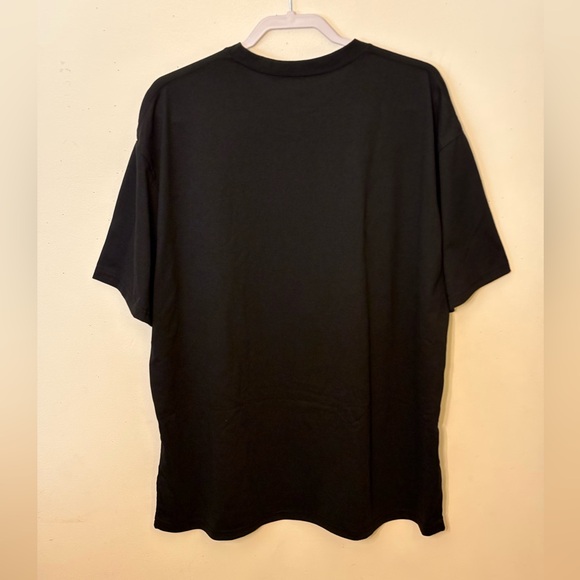 🆕Black And Turquoise Graphic T-Shirt With Boots And Hat Design. Size 2X. NWT. - Picture 5 of 8